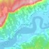 Granville Centre topographic map, elevation, terrain