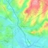 Ferrières-en-Bray topographic map, elevation, terrain