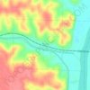 Pearl topographic map, elevation, terrain