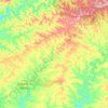 Espigão Alto do Iguaçu topographic map, elevation, terrain