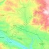 Namora topographic map, elevation, terrain
