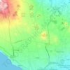 Arrifes topographic map, elevation, terrain