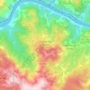 Soutelo do Douro topographic map, elevation, terrain