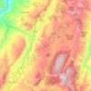 Oiba topographic map, elevation, terrain