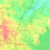 Madison topographic map, elevation, terrain