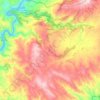Paradela topographic map, elevation, terrain