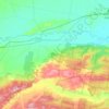 Rosedale topographic map, elevation, terrain