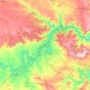 Embalse de Mequinenza topographic map, elevation, terrain