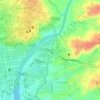 Gulod Labac topographic map, elevation, terrain