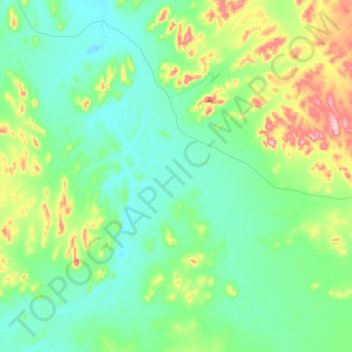 Mount Ive topographic map, elevation, terrain