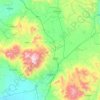 Niğde topographic map, elevation, terrain