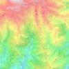Barpak topographic map, elevation, terrain