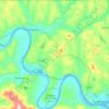 Washington Township topographic map, elevation, terrain