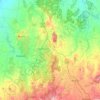 Shire of Mount Alexander topographic map, elevation, terrain