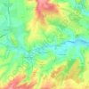 West Overton topographic map, elevation, terrain