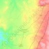 Khemisset Chaouia topographic map, elevation, terrain