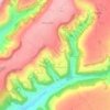 Ozleworth topographic map, elevation, terrain