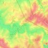 Dompierre-sur-Helpe topographic map, elevation, terrain