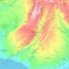 Ragusa topographic map, elevation, terrain