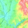 São Pedro de Tomar topographic map, elevation, terrain
