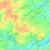 Elingen topographic map, elevation, terrain