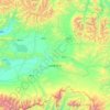 Gamba County topographic map, elevation, terrain