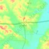 Walnut topographic map, elevation, terrain