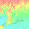 Tamarindo topographic map, elevation, terrain