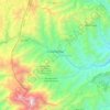 Ciudad Bolívar topographic map, elevation, terrain