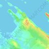 Vrsi topographic map, elevation, terrain