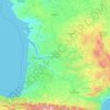 Nuova Aquitania topographic map, elevation, terrain