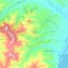 Nova Siri topographic map, elevation, terrain