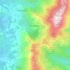 Barbaggio topographic map, elevation, terrain
