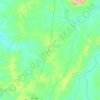 Aliança do Tocantins topographic map, elevation, terrain