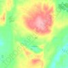 Curramulka topographic map, elevation, terrain