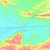 Passagem topographic map, elevation, terrain