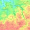 Guipronvel topographic map, elevation, terrain