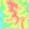 Martin topographic map, elevation, terrain