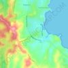 Surf Beach topographic map, elevation, terrain