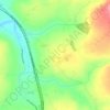 Burnfort topographic map, elevation, terrain