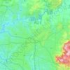 Eastern Metropolitan Region topographic map, elevation, terrain