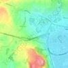 Ballycullen topographic map, elevation, terrain