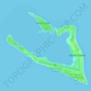 Wake Island topographic map, elevation, terrain