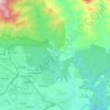 Swart River topographic map, elevation, terrain