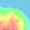 Creevagh topographic map, elevation, terrain
