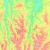 Communauté d'agglomération Grand Auch Cœur de Gascogne topographic map, elevation, terrain