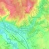 Vignoux-sur-Barangeon topographic map, elevation, terrain