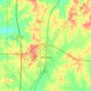 Winona topographic map, elevation, terrain