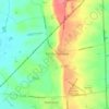 Kirton in Lindsey topographic map, elevation, terrain