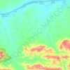 Distrito de Guarita topographic map, elevation, terrain